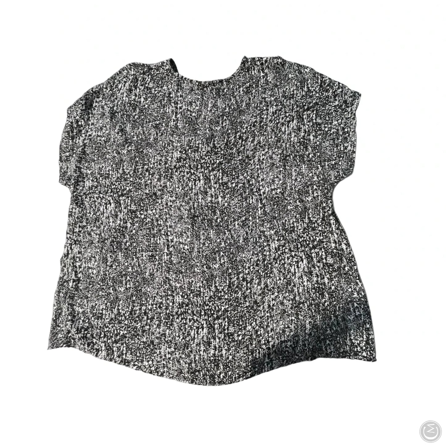 Top Short Sleeve By Violet And Claire In Black, Size: L