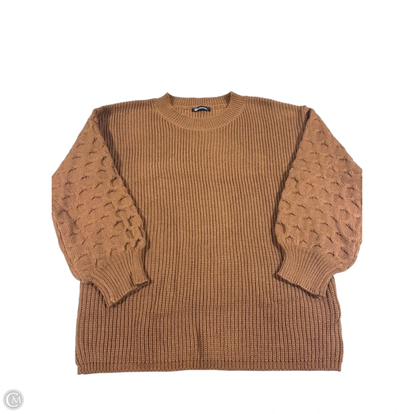 Sweater By Prettygarden In Brown, Size: L