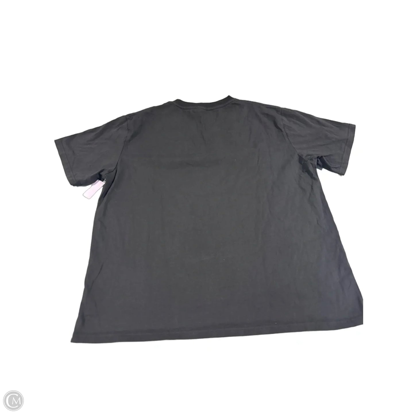 Top Short Sleeve By Cmc In Black, Size: 2x