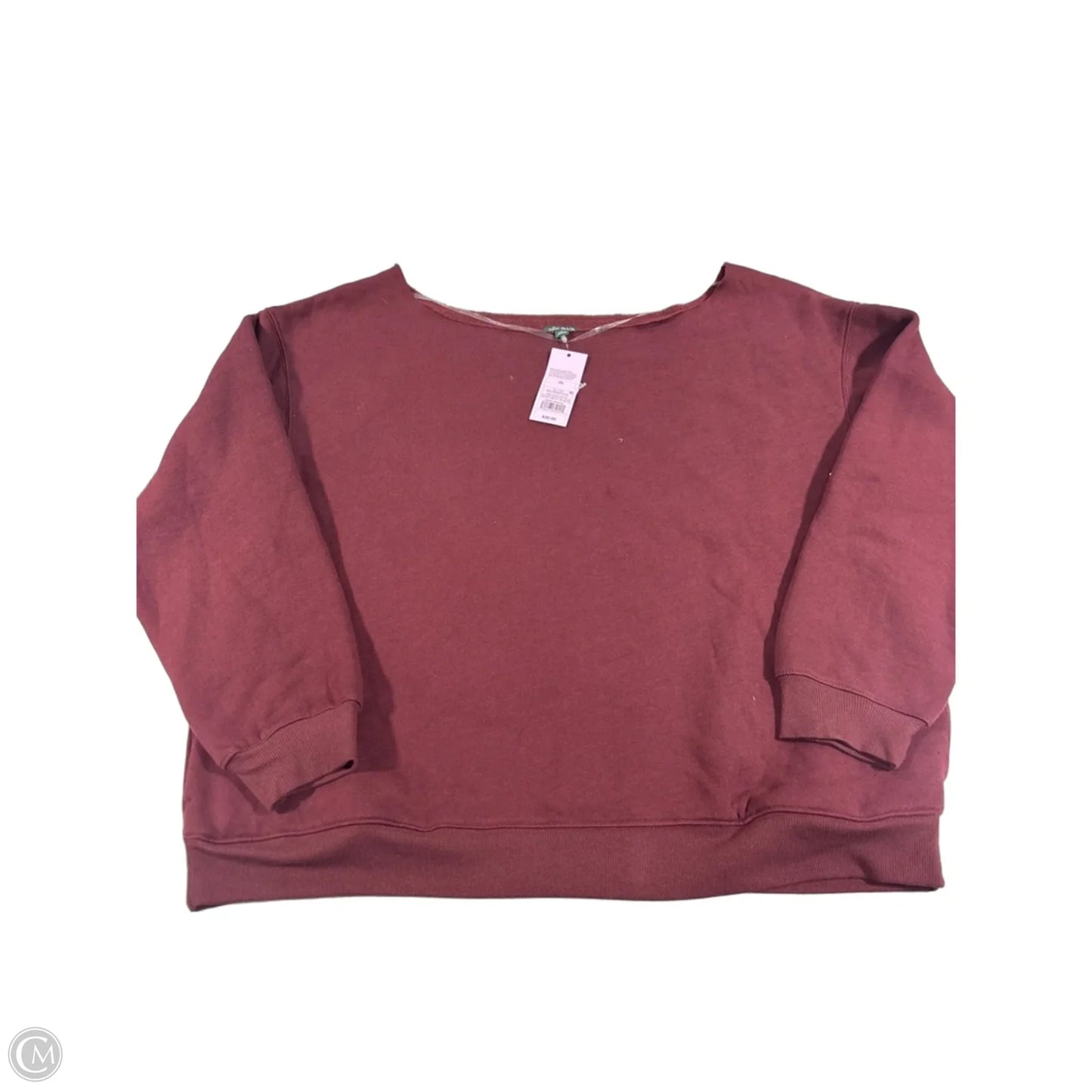 Top Long Sleeve By Wild Fable In Red, Size: Xl