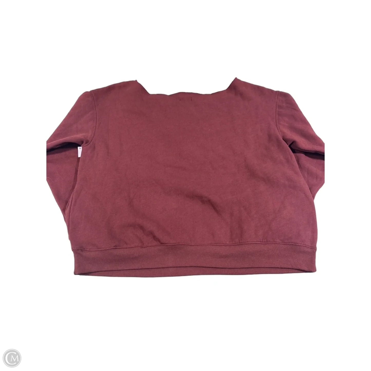 Top Long Sleeve By Wild Fable In Red, Size: Xl