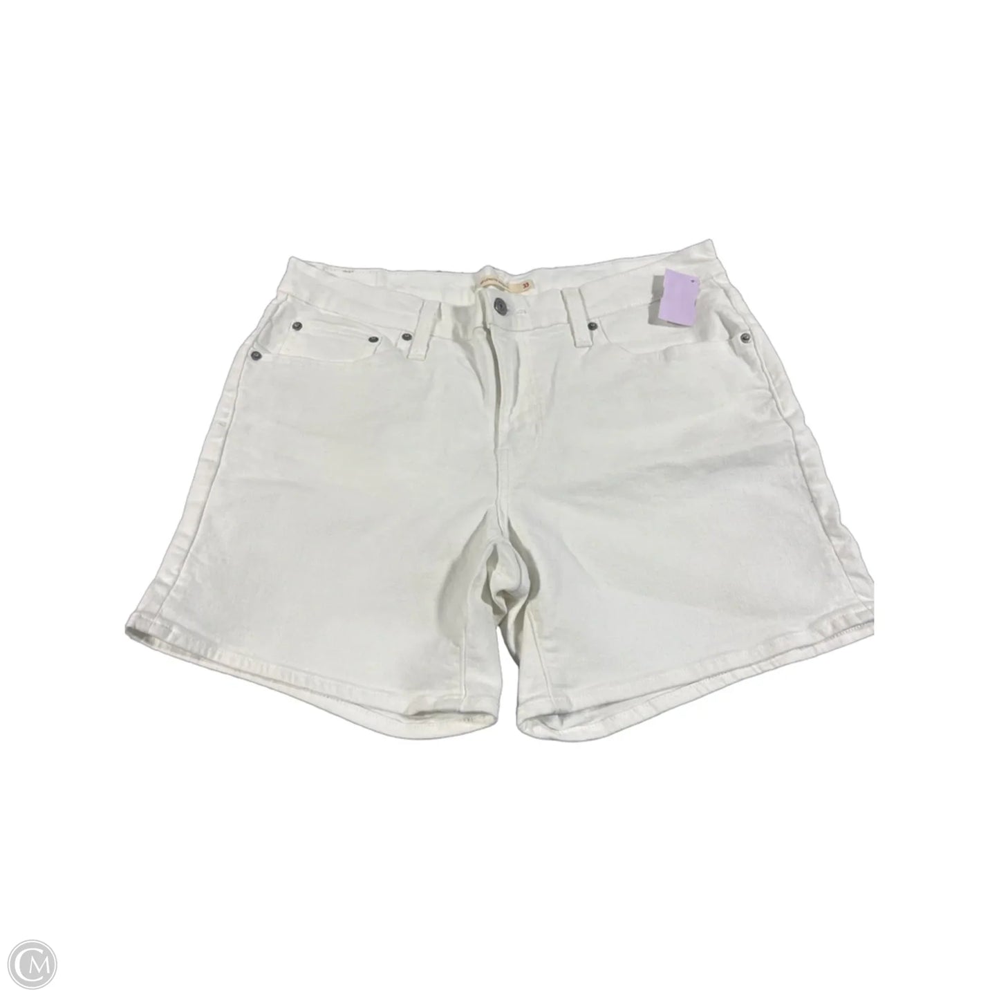 Shorts By Levis In White, Size: 16