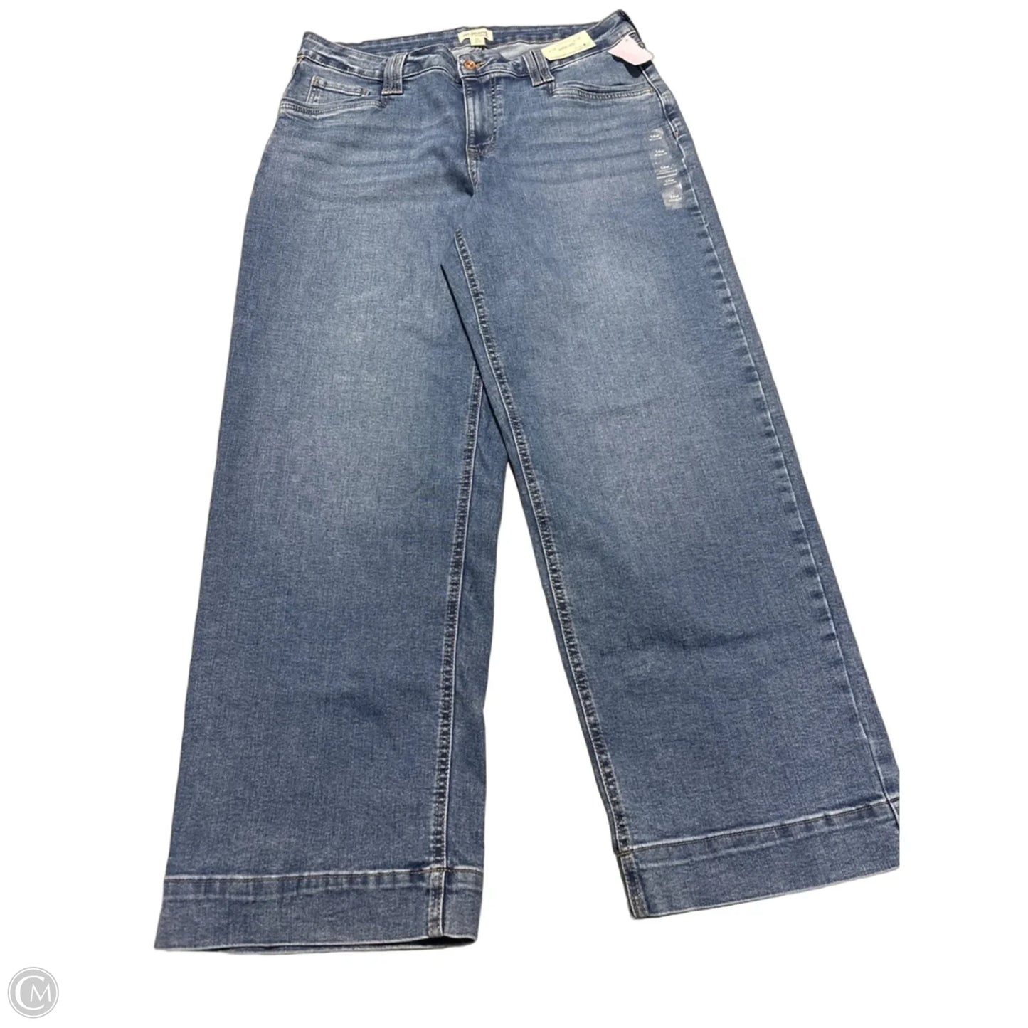 Jeans Wide Leg By M Jeans In Blue, Size: 14