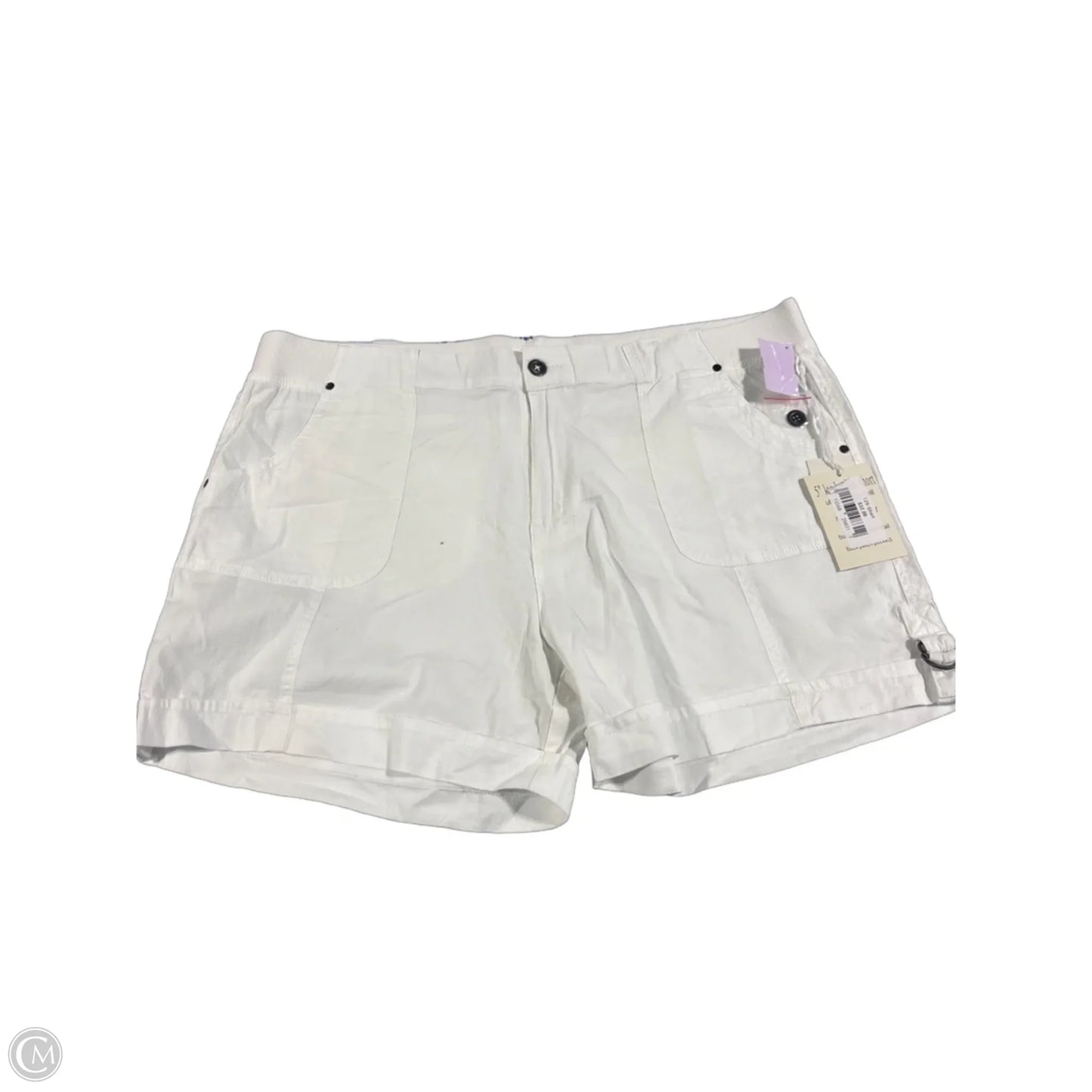 Shorts By Dash In White, Size: Xl
