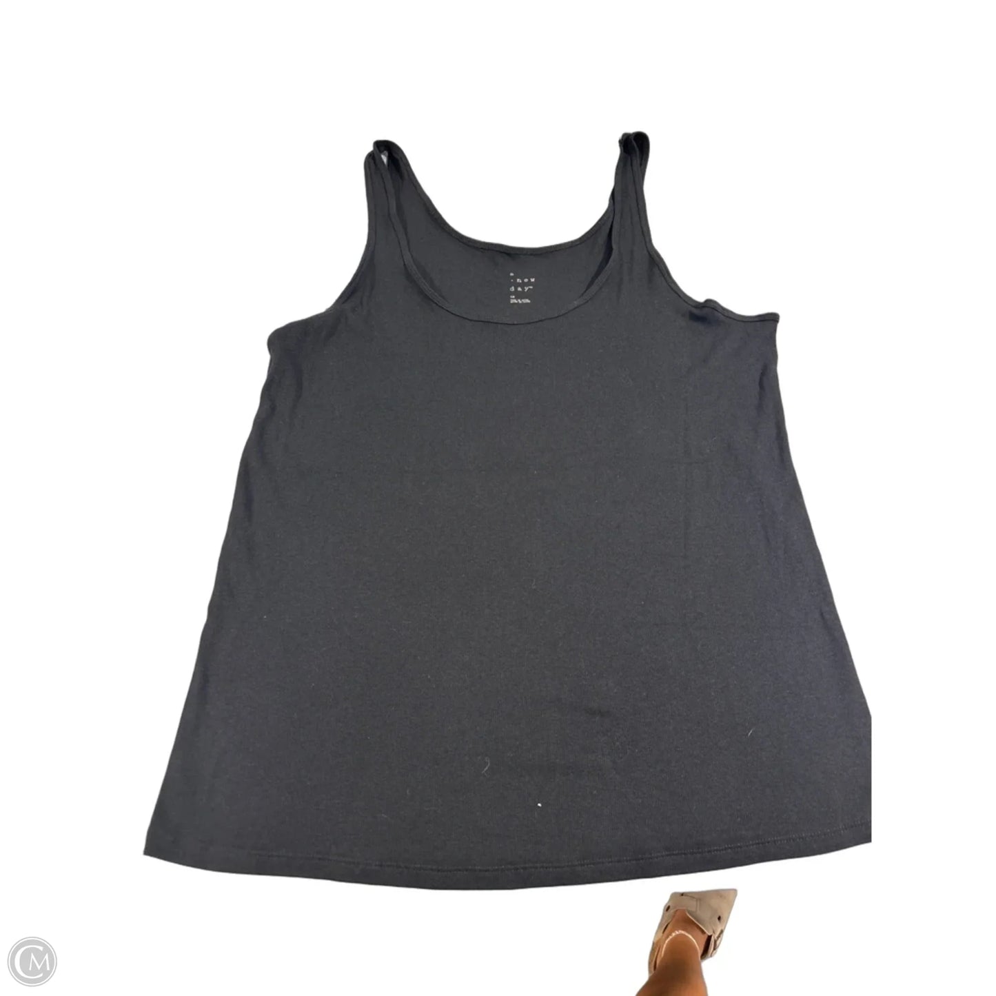 Tank Top By A New Day In Black, Size: 1x
