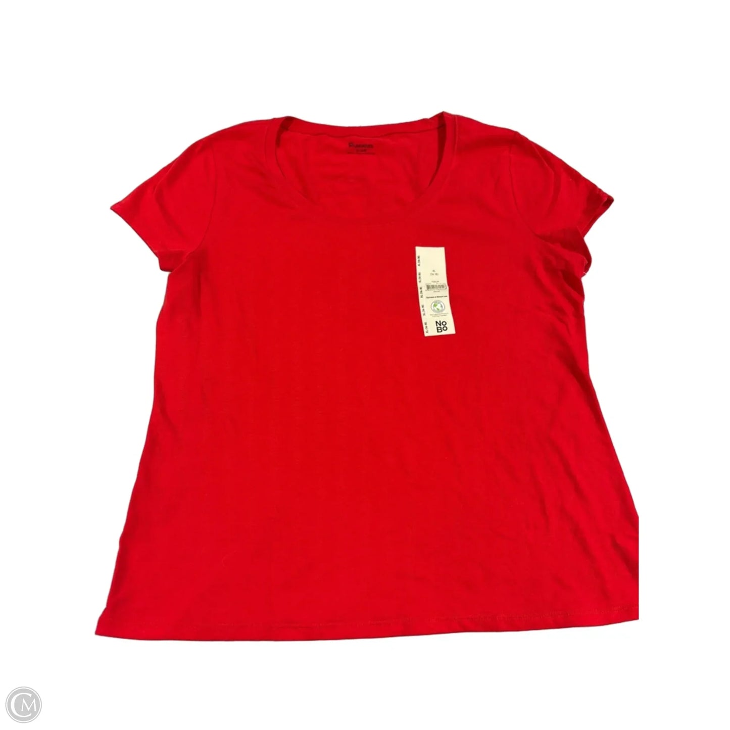 Top Short Sleeve By No Boundaries In Red, Size: Xl