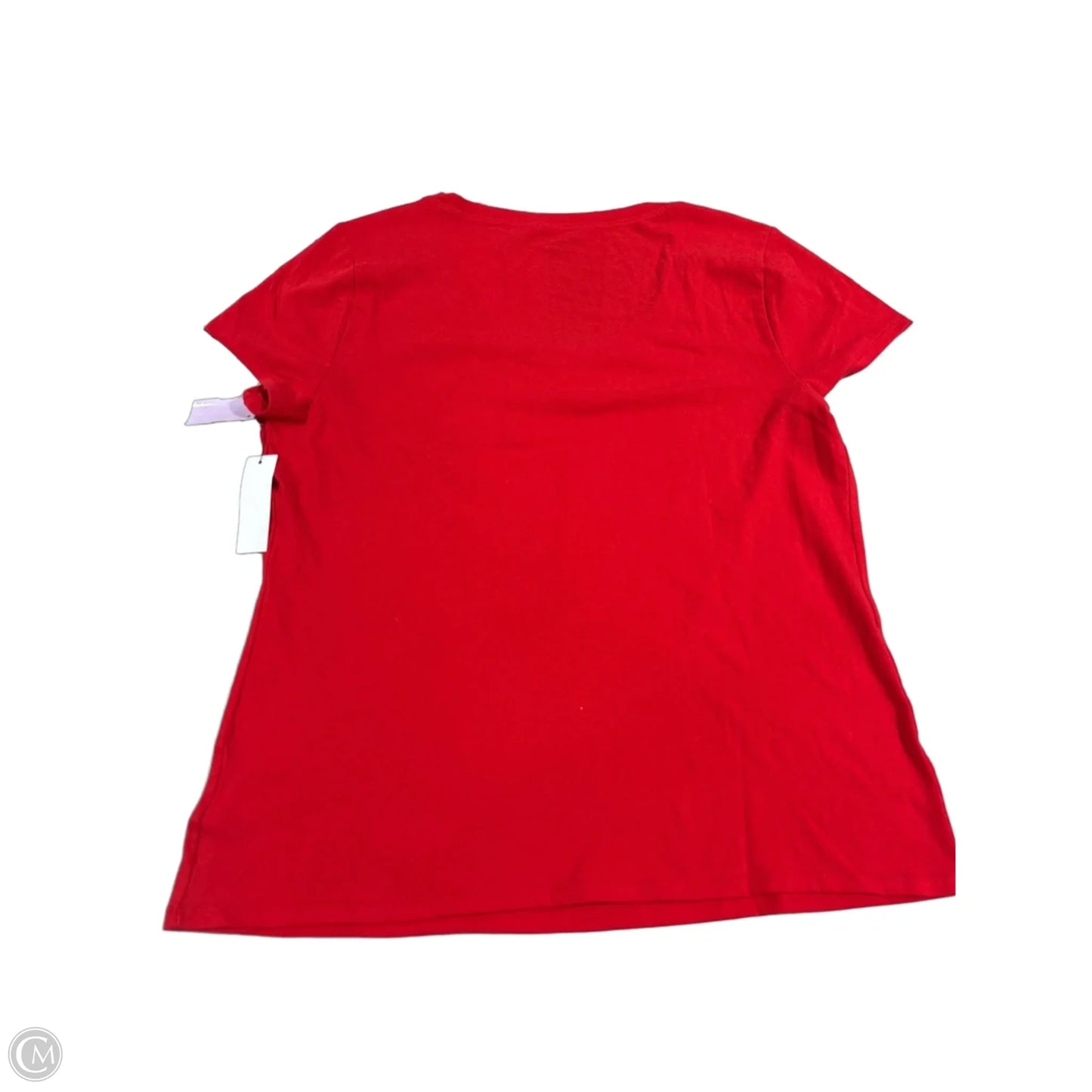 Top Short Sleeve By No Boundaries In Red, Size: Xl