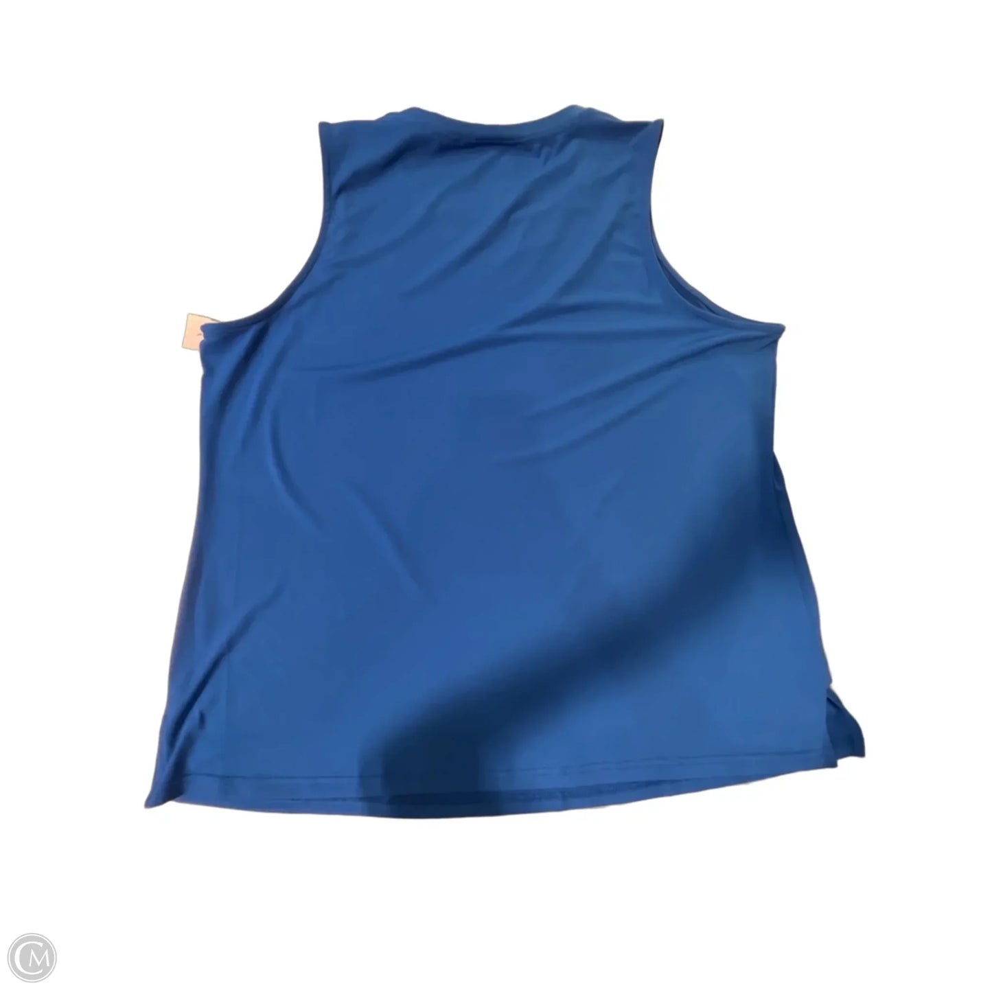 Tank Top By Ali Miles In Blue, Size: 1x