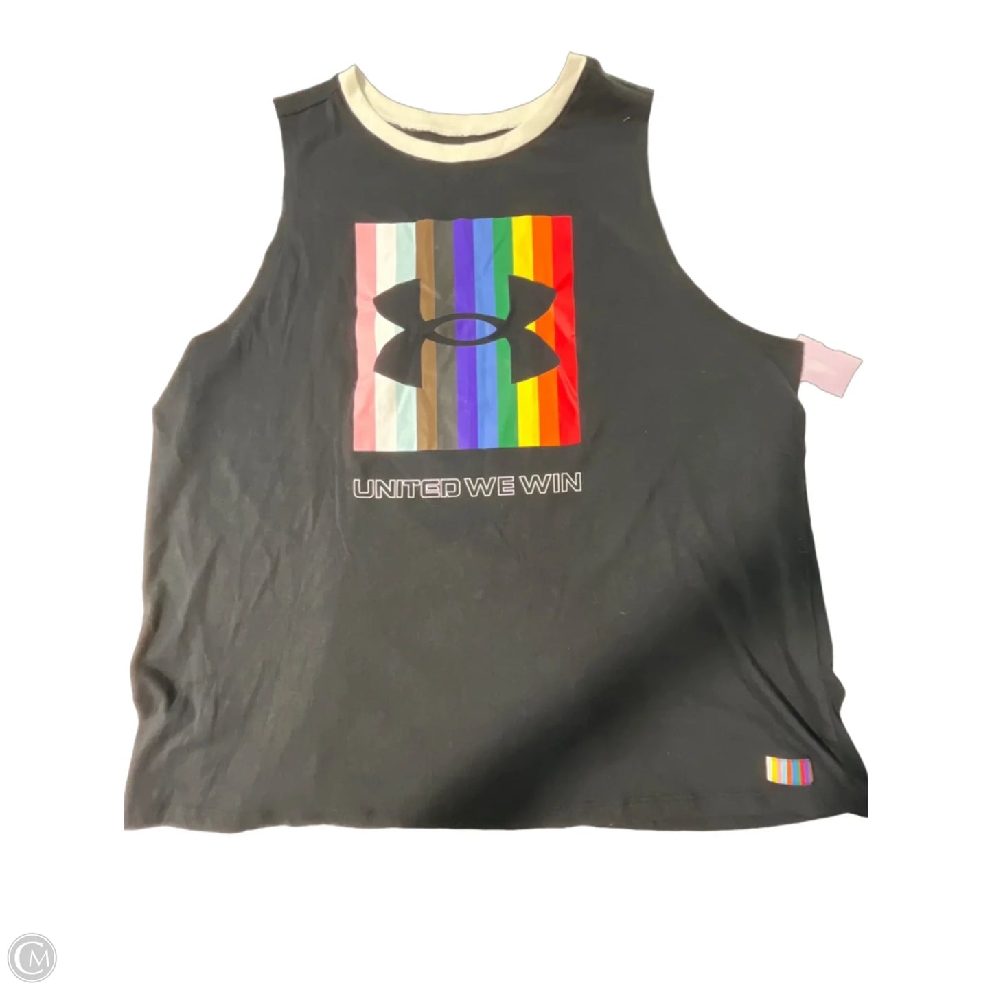 Athletic Tank Top By Under Armour In Black, Size: 1x