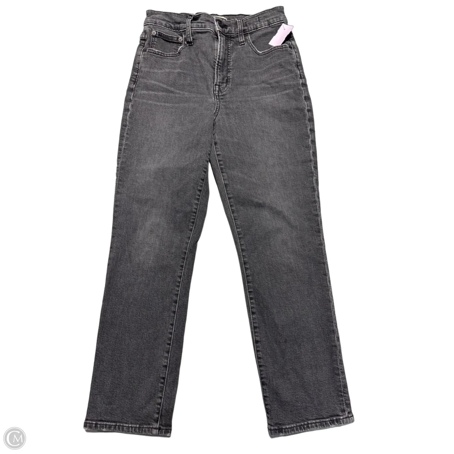Jeans Straight By Madewell In Black, Size: 2
