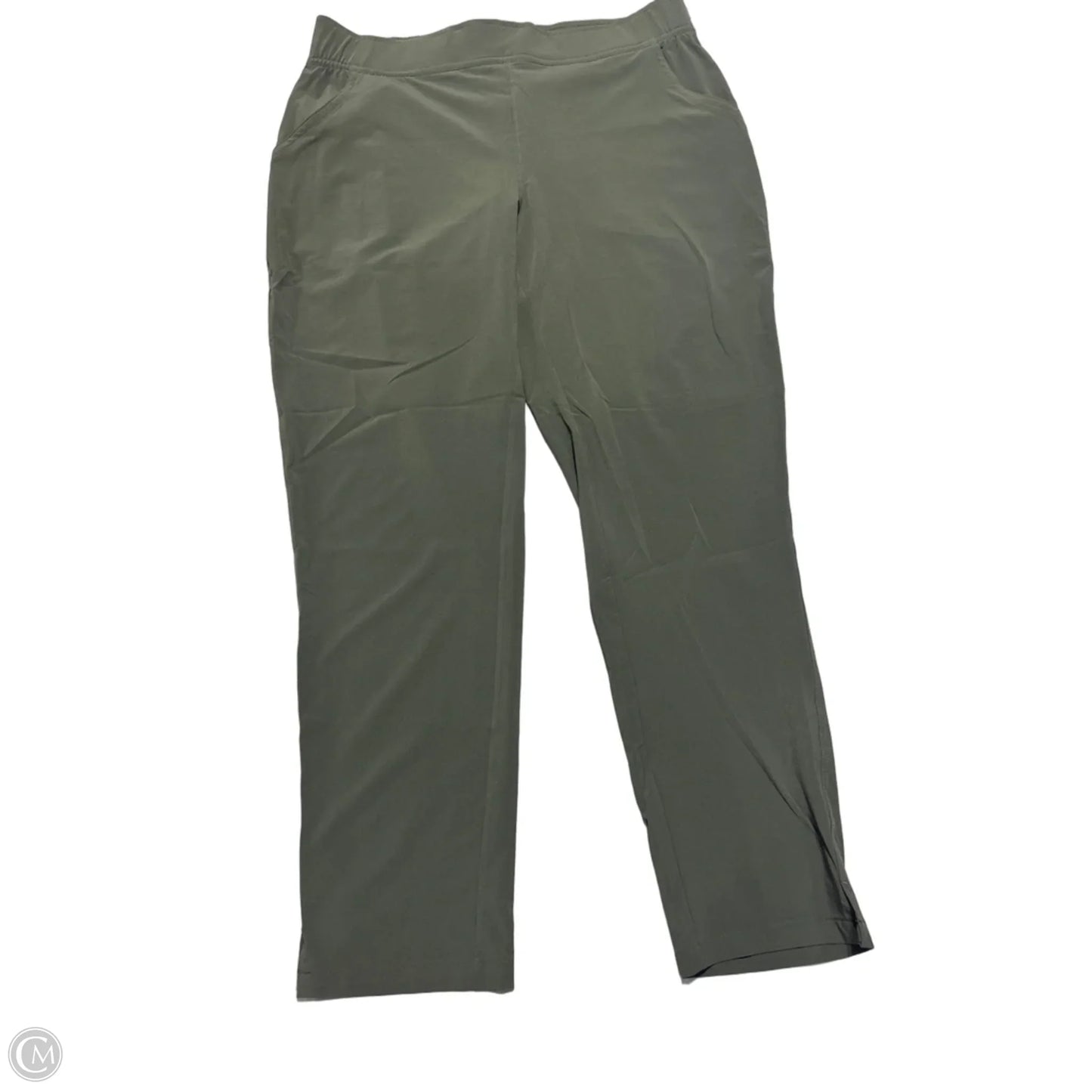 Athletic Pants By Eddie Bauer In Green, Size: M