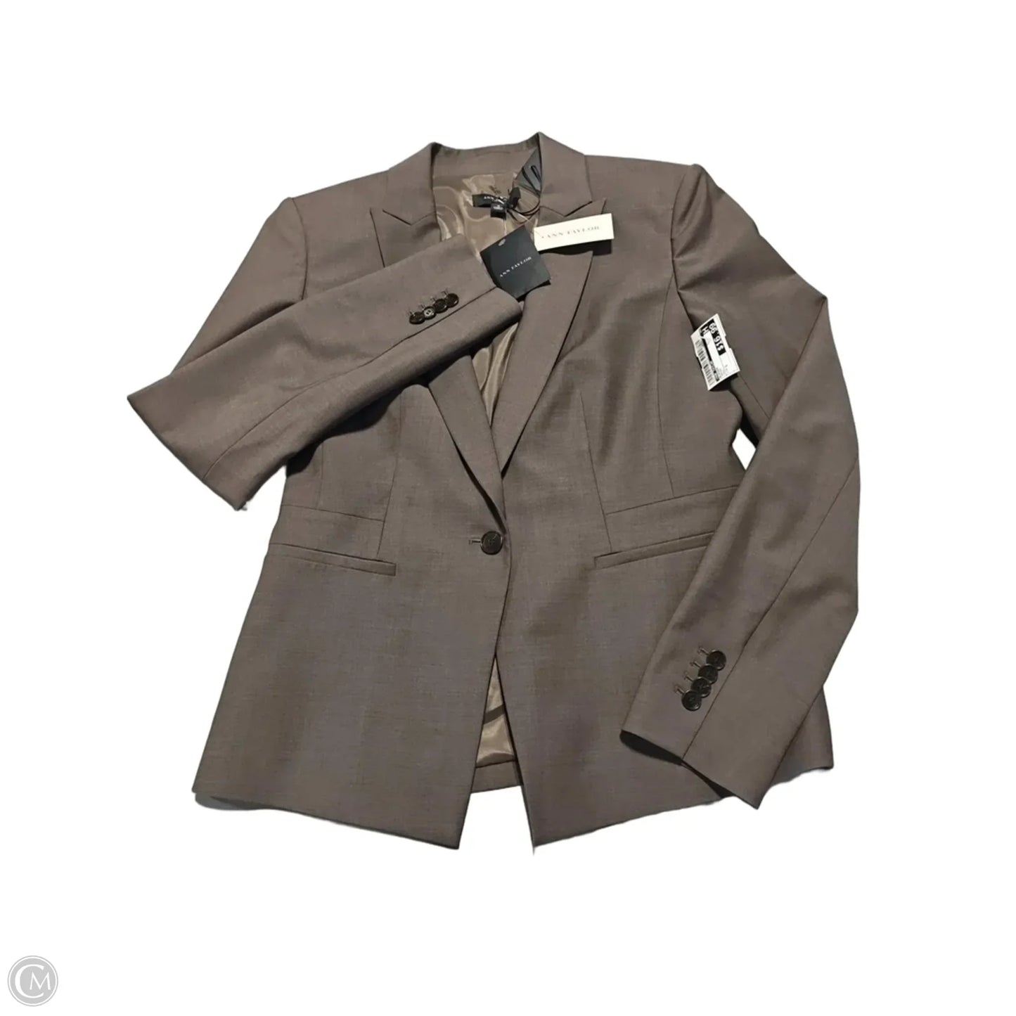 Blazer By Ann Taylor In Brown, Size: S