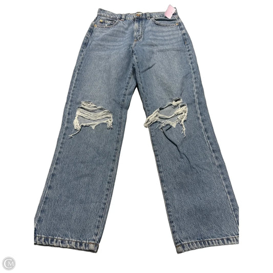 Jeans Straight By Garage In Blue, Size: 4