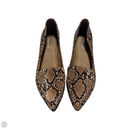 Shoes Flats By Steve Madden In Animal Print, Size: 11
