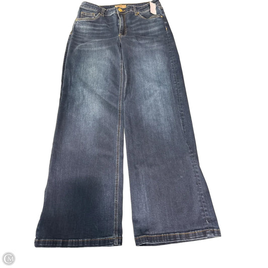 Jeans Wide Leg By Kut In Blue Denim, Size: 6
