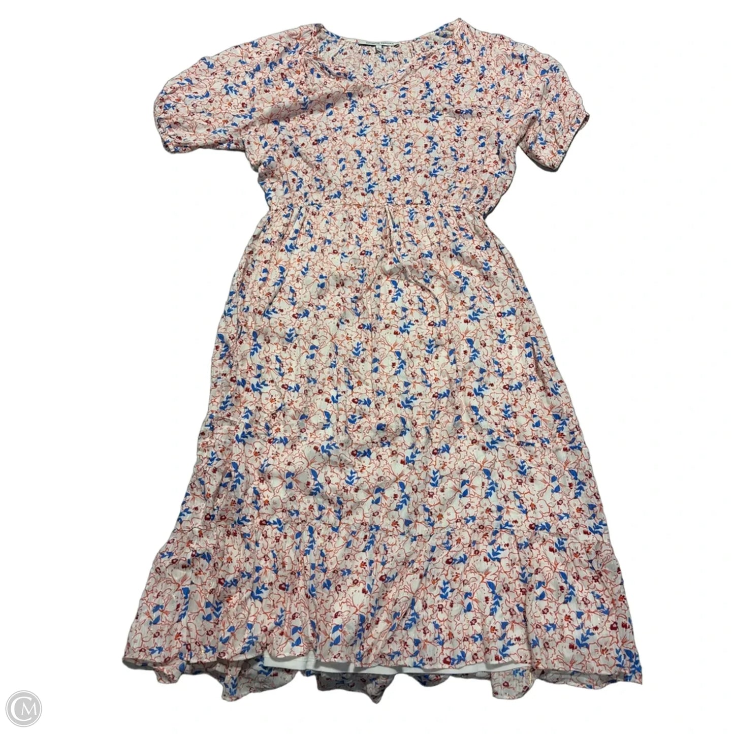 Dress Casual Maxi By Collective Concepts In Floral Print, Size: L