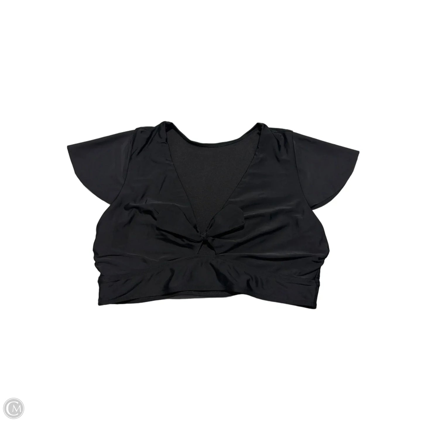 Top Short Sleeve By Torrid In Black, Size: 2