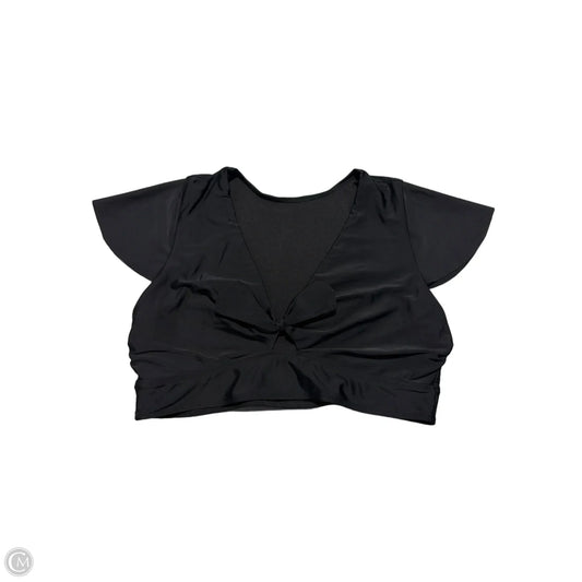 Top Short Sleeve By Torrid In Black, Size: 2