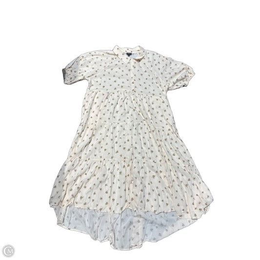 Dress Casual Maxi By Torrid In Beige, Size: 2x