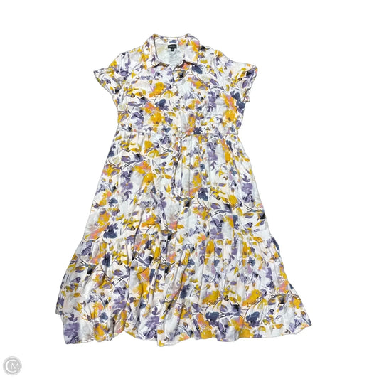 Dress Casual Maxi By Torrid In Floral Print, Size: 2x