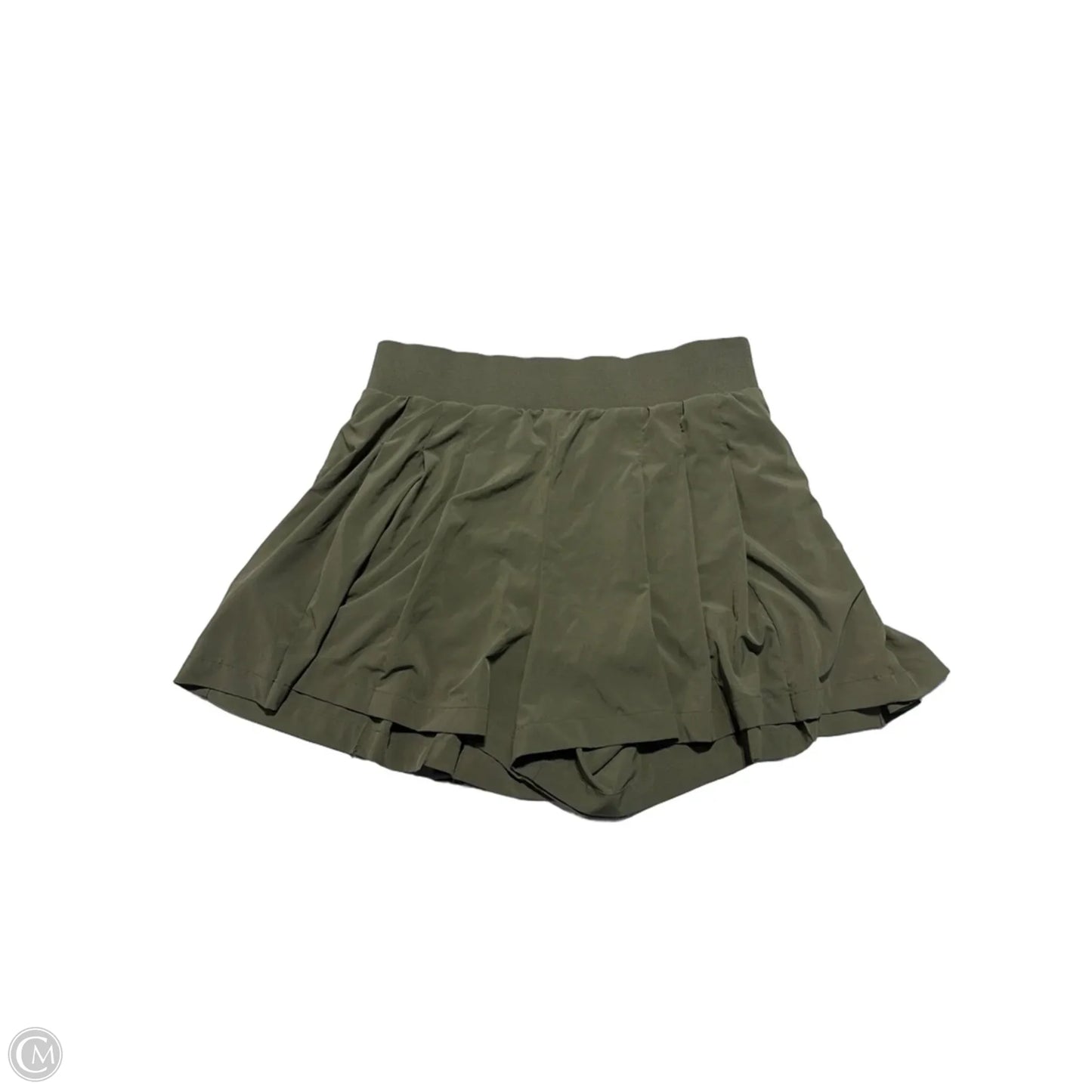 Skort By Stylus In Green, Size: Xxl