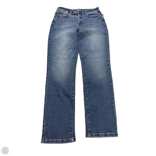 Jeans Straight By Ana In Blue, Size: 12
