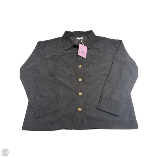 Top Long Sleeve By Jen & Co In Black, Size: L
