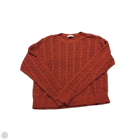 Top Long Sleeve By Loft In Orange, Size: M