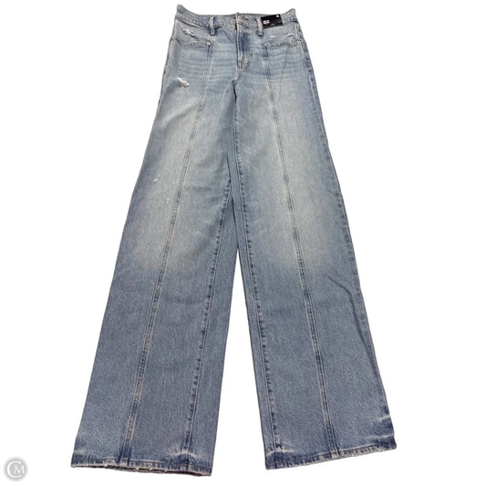 Jeans Flared By Express In Blue, Size: 0