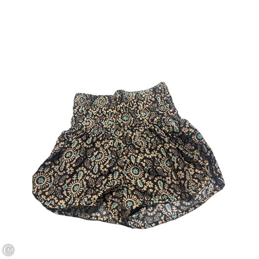 Athletic Shorts By Free People In Black & Cream, Size: S