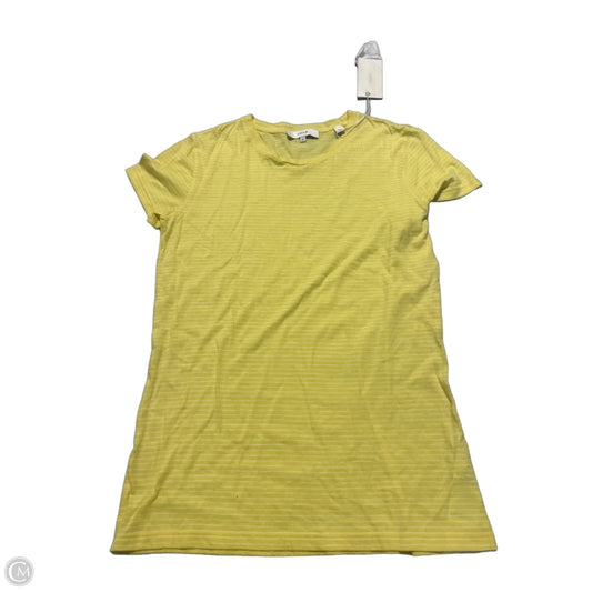 Top Short Sleeve By Vince In Yellow, Size: Xs
