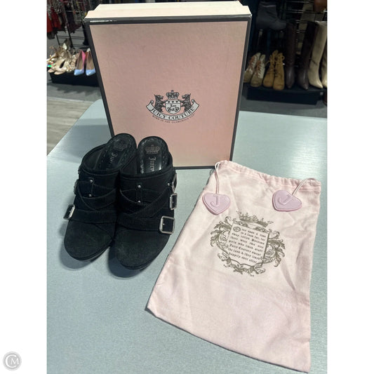 Shoes Heels Block By Juicy Couture In Black, Size: 7