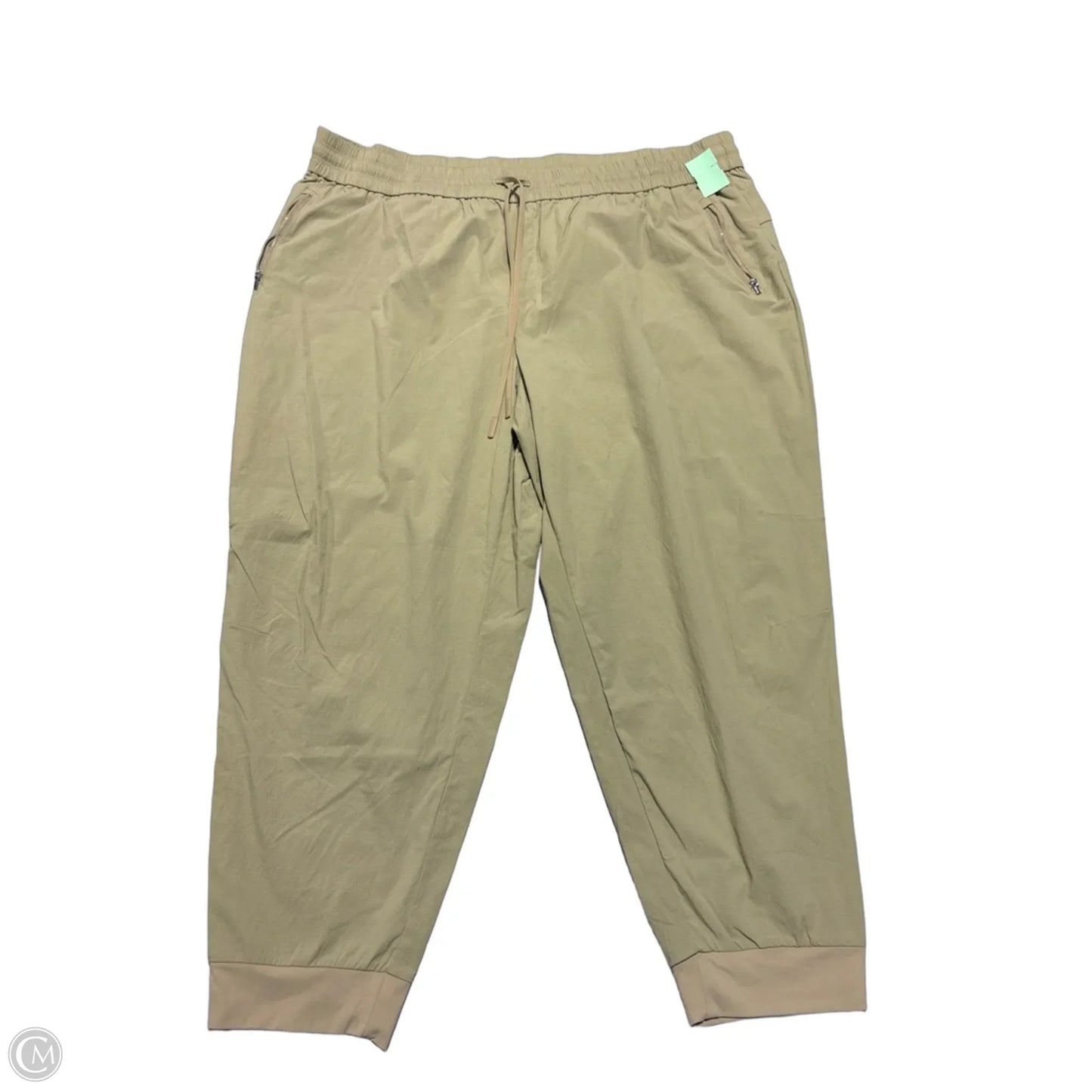 Athletic Pants By Athleta In Tan, Size: 2x