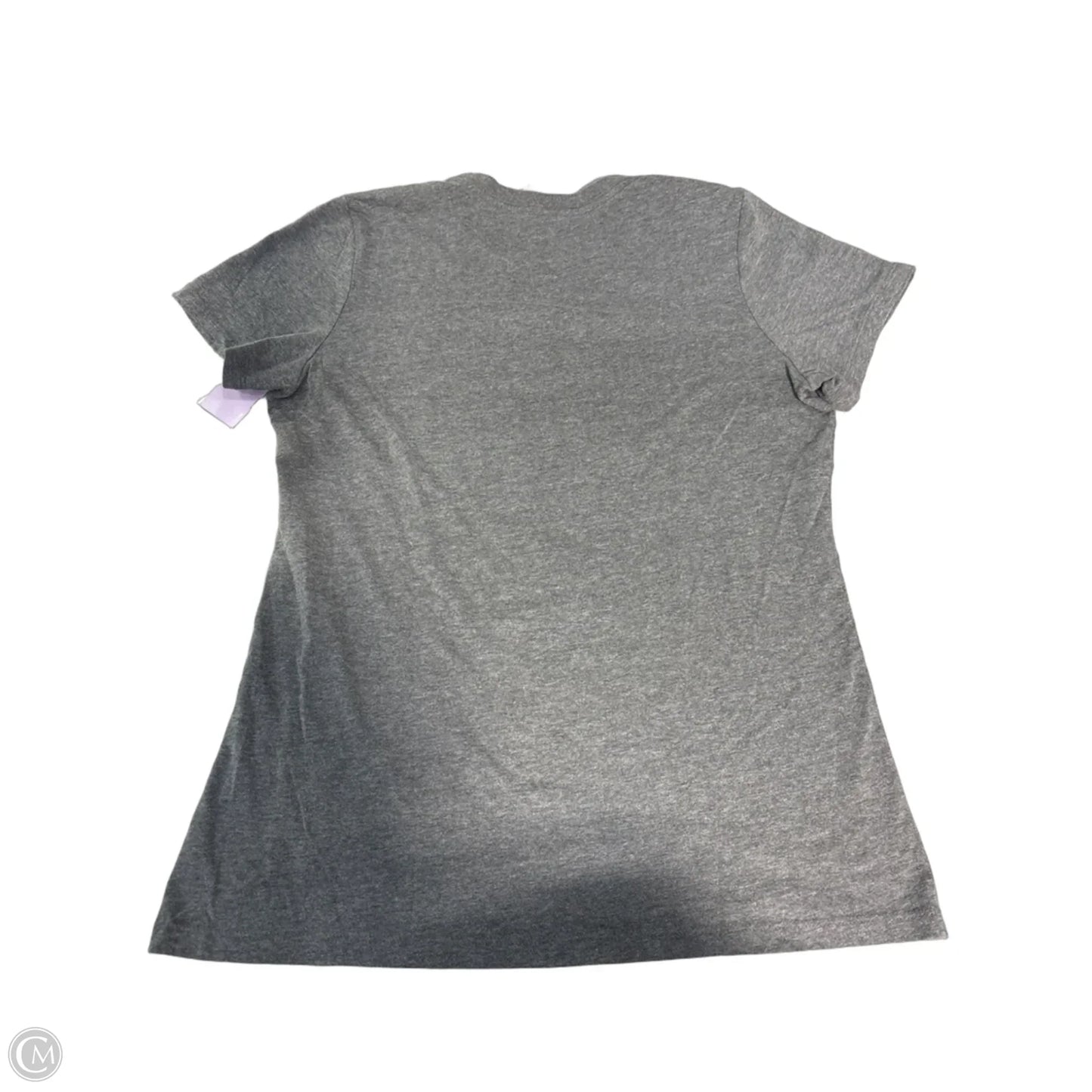 Top Short Sleeve By Cmc In Grey, Size: 2x