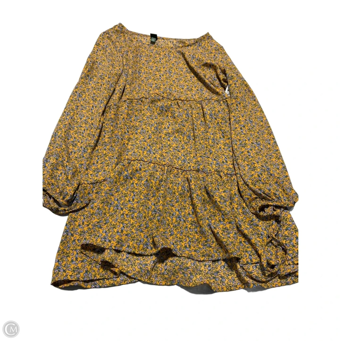 Dress Casual Midi By Wild Fable In Floral Print, Size: Xl