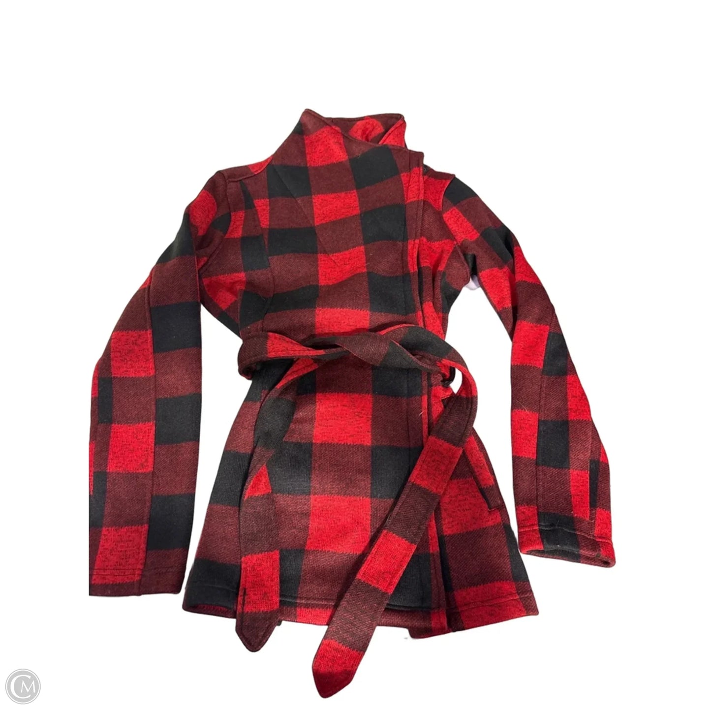 Coat Other By Madden Girl In Black & Red, Size: L