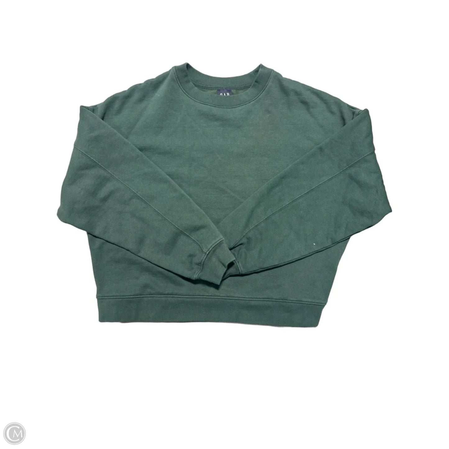 Top Long Sleeve By Gap In Green, Size: S