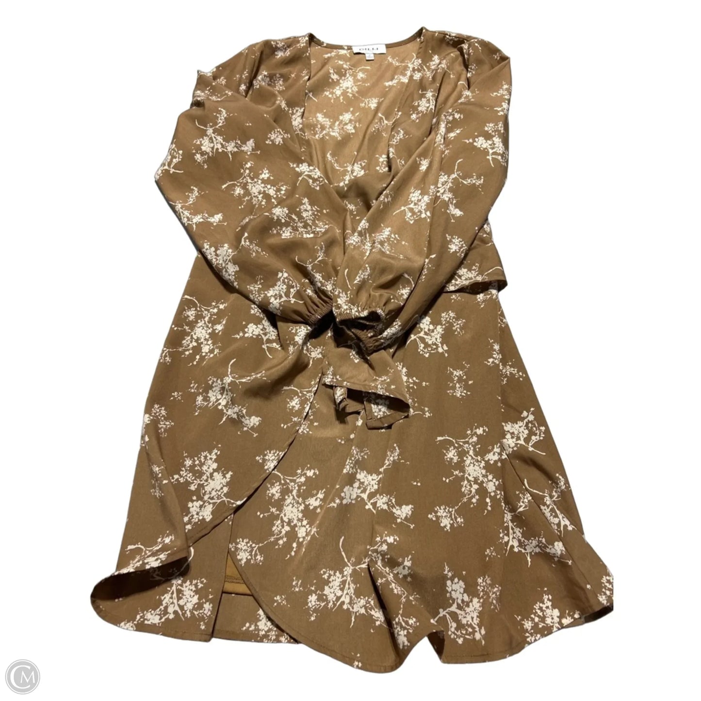 Dress Casual Short By Gilli In Tan, Size: M