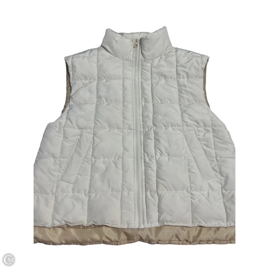 Vest Puffer & Quilted By New In In White, Size: M