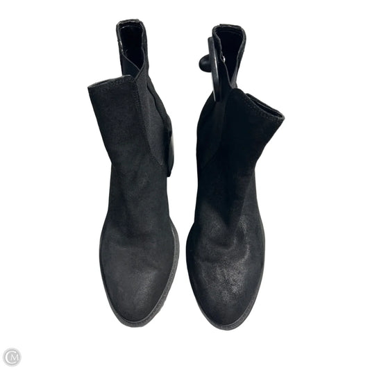 Boots Ankle Heels By Vince Camuto In Black, Size: 8.5