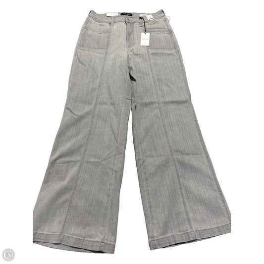 Jeans Wide Leg By Judy Blue In Grey, Size: 14