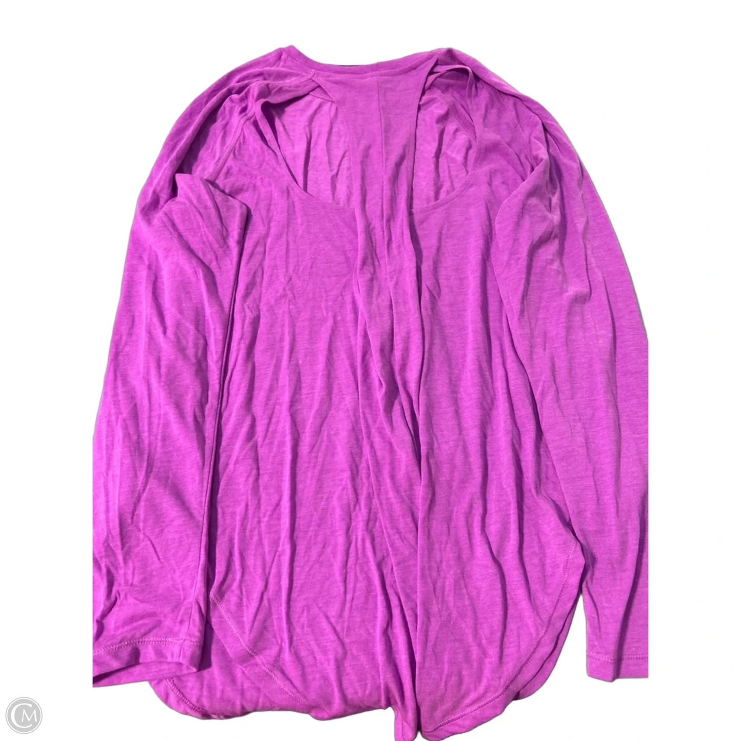 Top Long Sleeve By Under Armour In Pink, Size: L