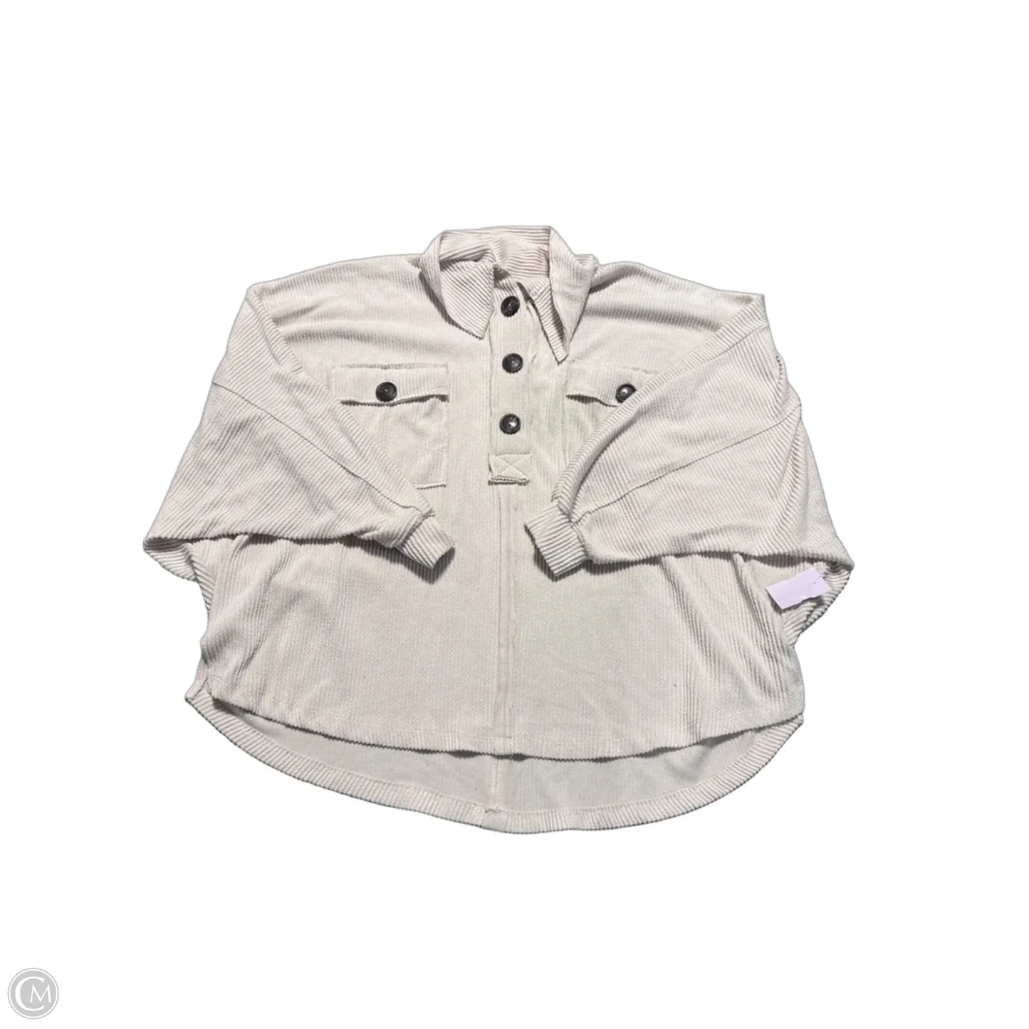 Top Long Sleeve By Bucketlist In Pink, Size: S