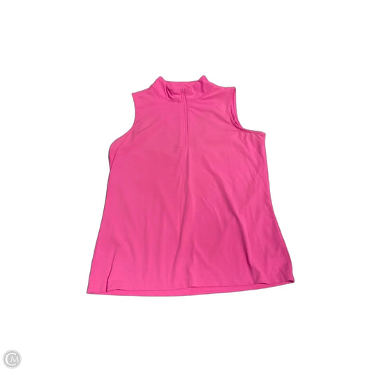 Athletic Tank Top By Lulu B In Pink, Size: S