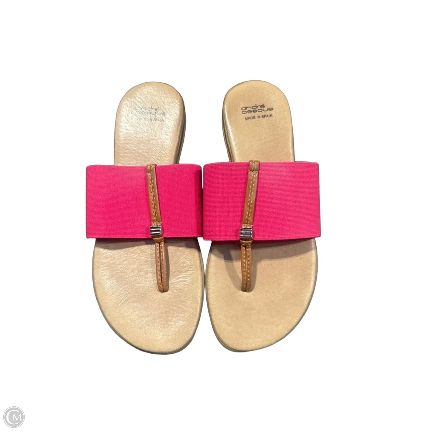 Sandals Flats By Cmc In Pink, Size: 7.5