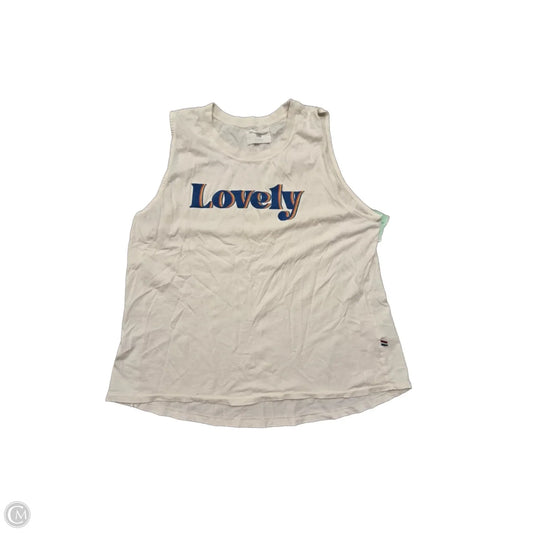 Tank Top By Sol Angeles In White, Size: Xl