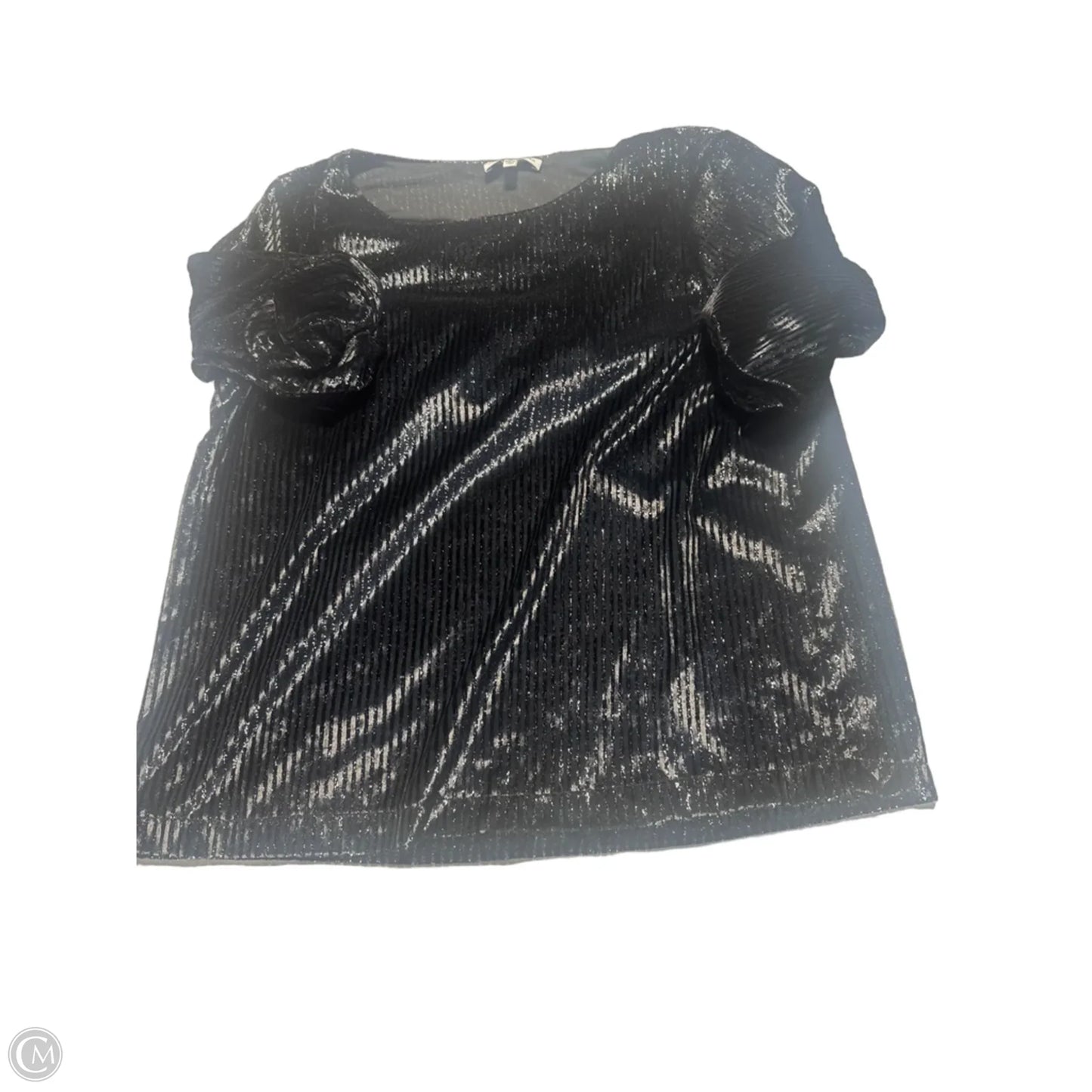 Top 3/4 Sleeve By Gibson And Latimer In Black, Size: M