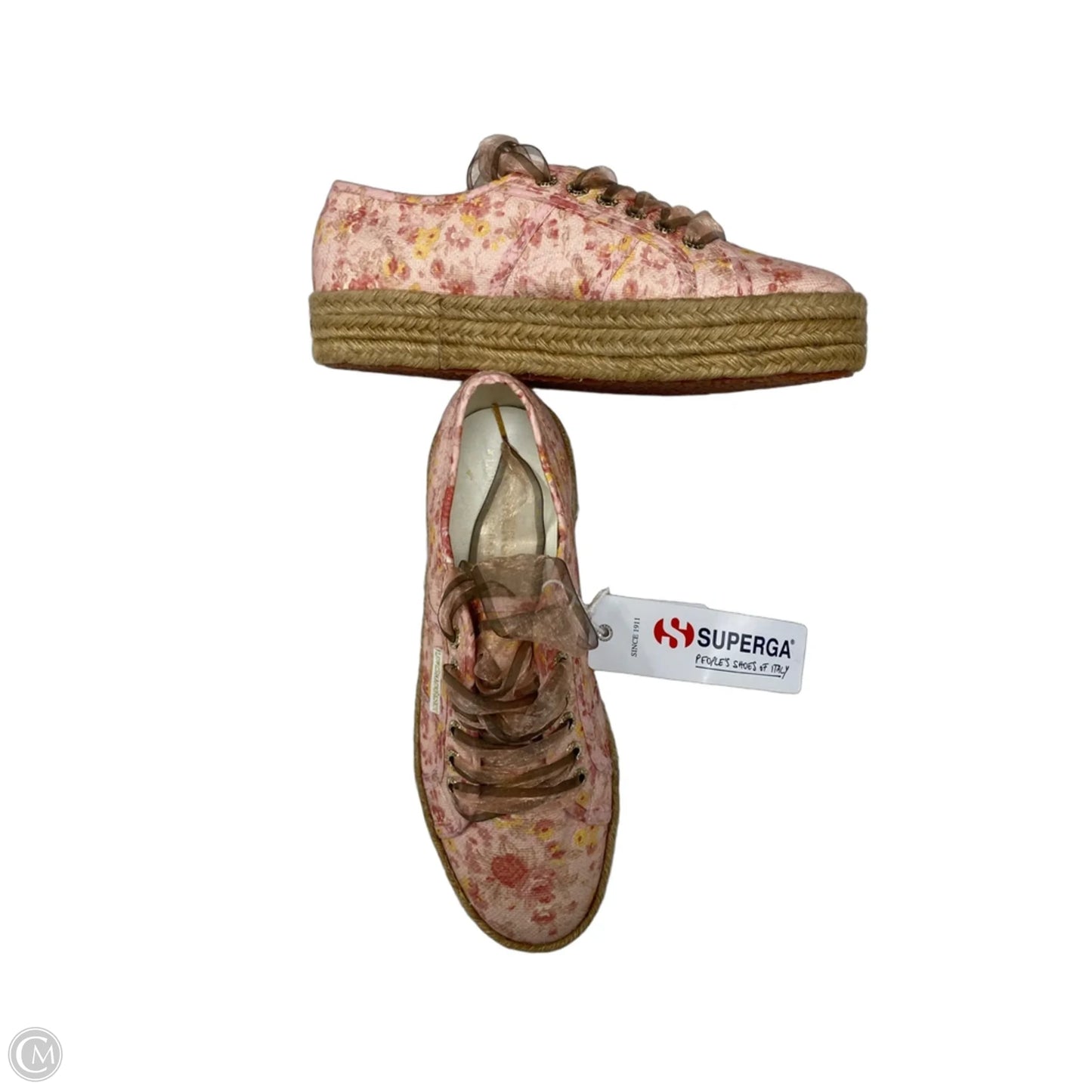 Shoes Sneakers By Superga In Floral Print, Size: 8.5