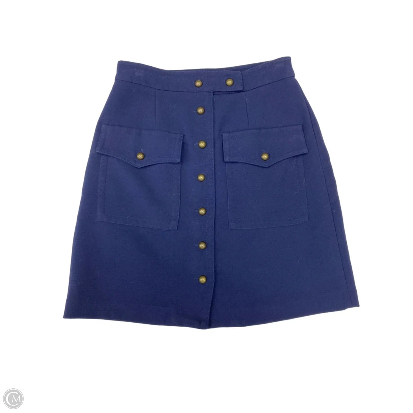 Skirt Mini & Short By Forever 21 In Navy, Size: 6