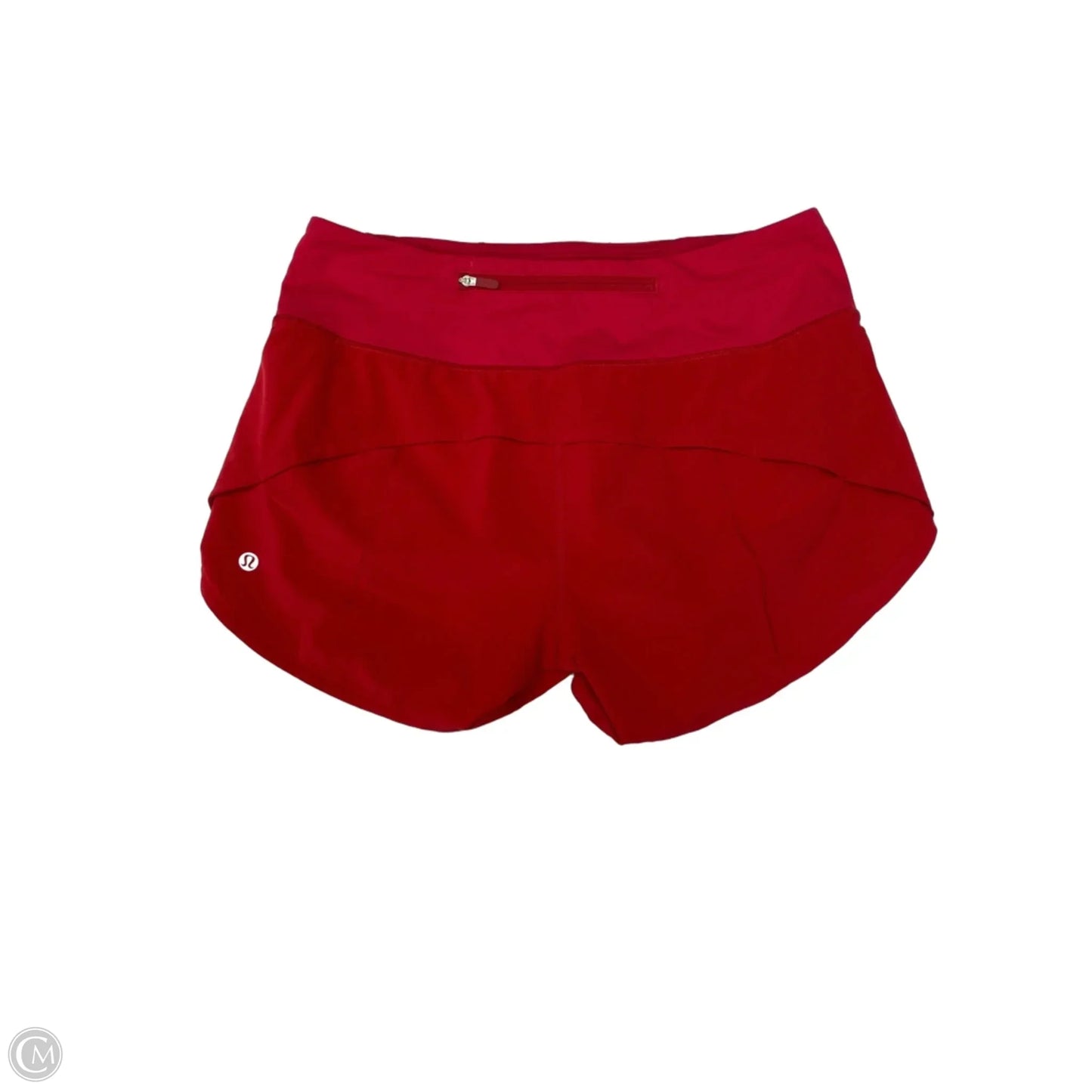 Athletic Shorts By Lululemon In Red, Size: S